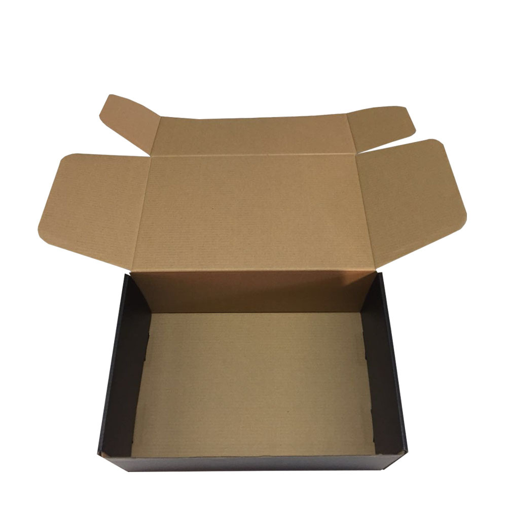 批发连体翻盖鞋盒 快递运输包装盒 logo印刷盒翻盖纸盒