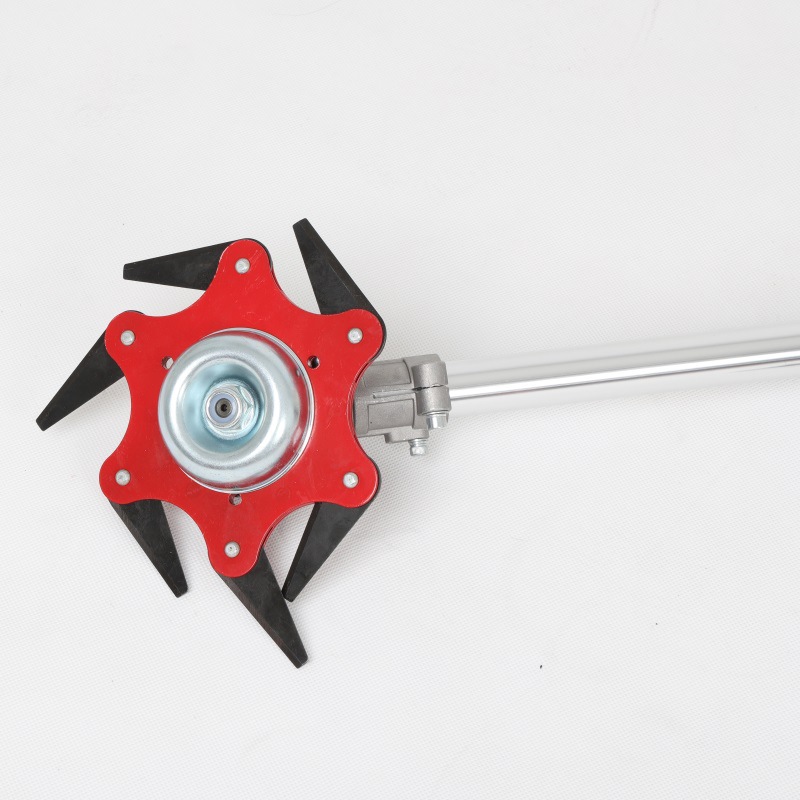 割草机打草头通用六叶刀头除草头打草盘割灌机配件打草机锄草头