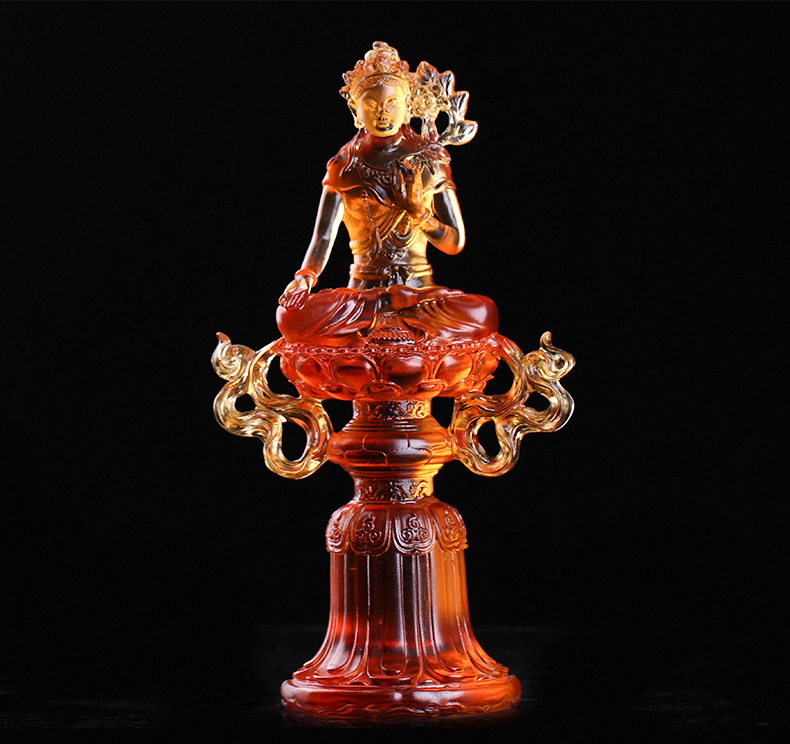 琉璃七政宝摆件轮王七珍轮王七宝佛教用品密宗佛堂供品