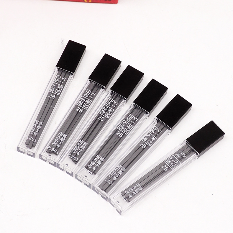 答题卡考试2b方铅芯 涂卡笔铅芯 标准2b铅芯 活动铅笔替芯 plb01