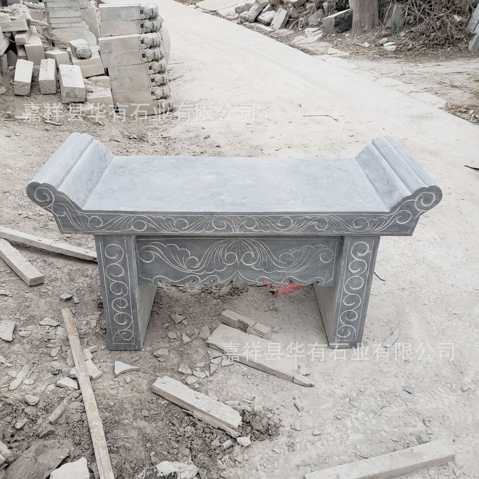 墓地用品 汉白玉墓碑石碑 土葬祭祀方鼎 寺庙香炉供桌 厂家直销