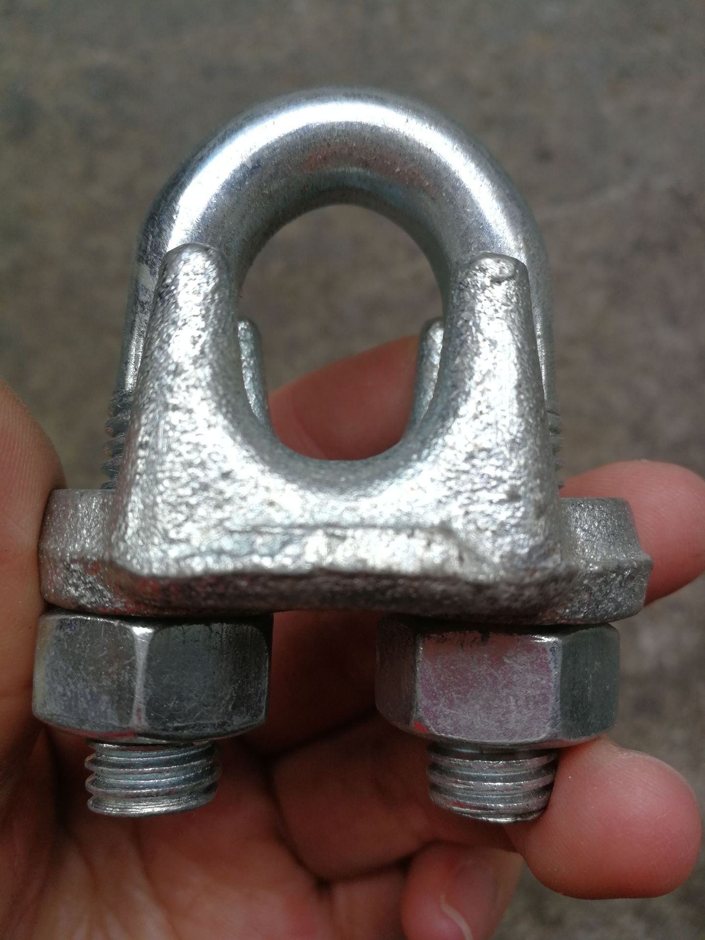 成都现货钢丝绳u型夹头卡头绳卡 鞍马卡镀锌嘉善 重型 当天发货