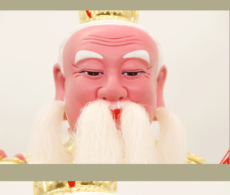 厂家直销香樟木东王木公贴金神像家用供奉神像摆件东阳木雕定制