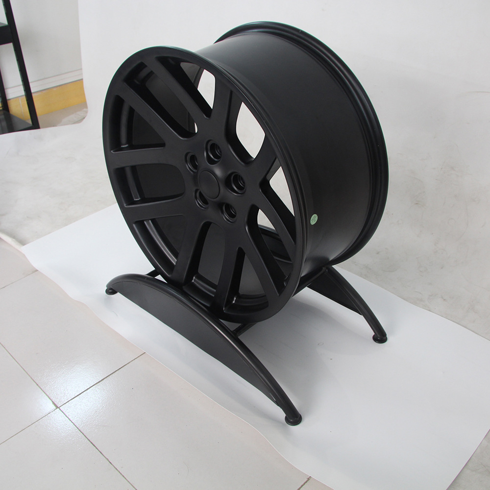 汽配轮毂展示架 轮胎样板架子定制 汽车轮毂样品小货架定做 1162