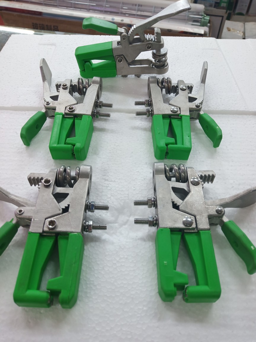 电镀快速夹 防掉板双触点 316钛钢材质 pcb线路板专用夹具