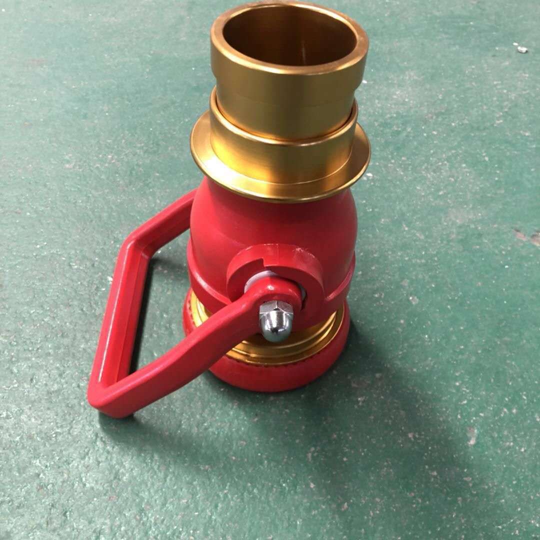 轻型止水器 球阀手柄开关止水器 快速接口 消防止水器