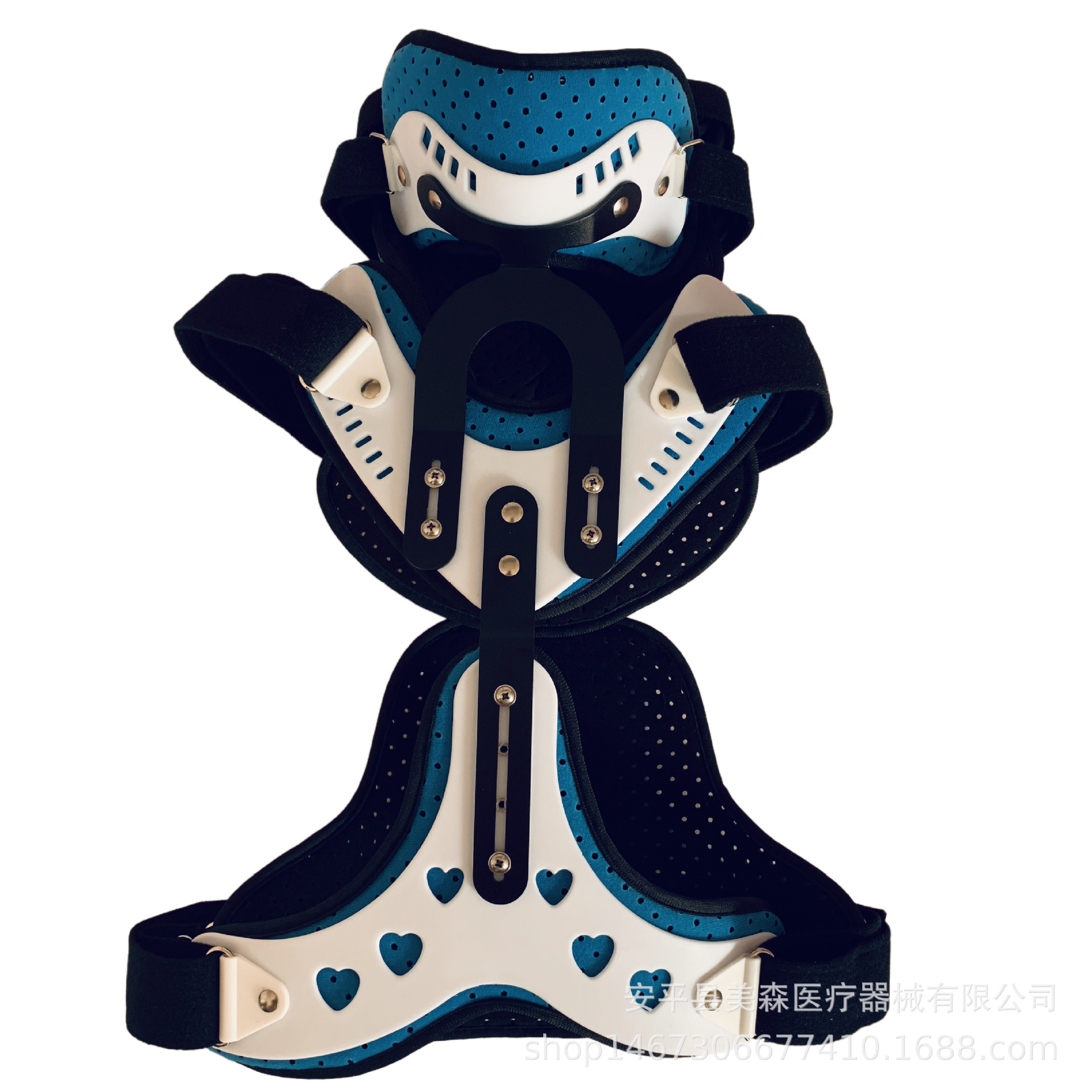 新型头颈胸固定支具 歪脖胸椎颈椎固定支架