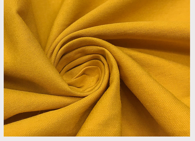 全棉高密斜砂洗水布衬衫裤装休闲服面料纯棉纱卡水洗棉布料