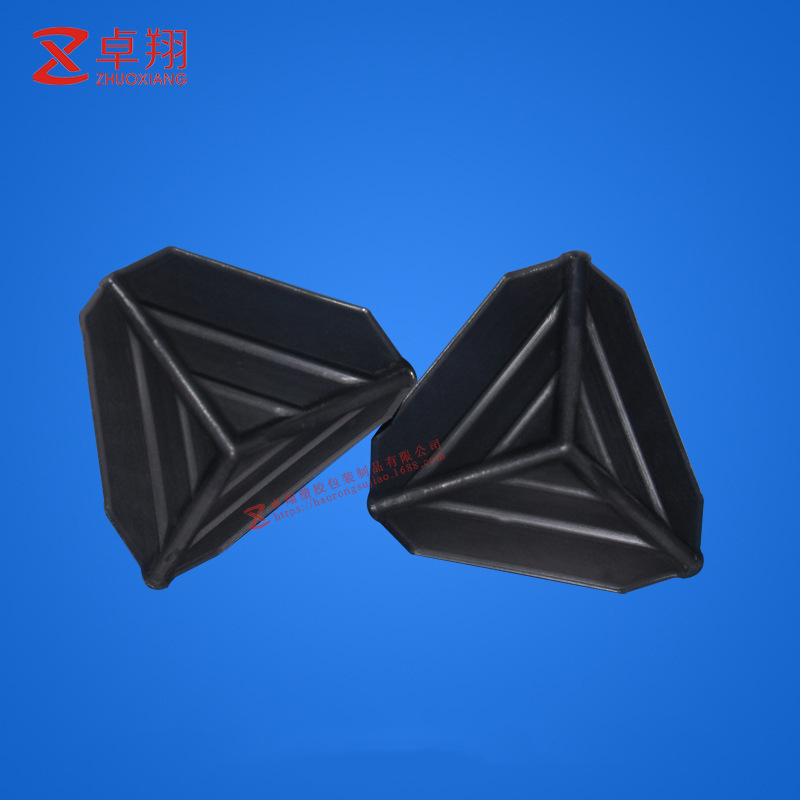 橱柜门打包三面护角 家具板材塑料包角厂家 纸箱脚垫加厚平面