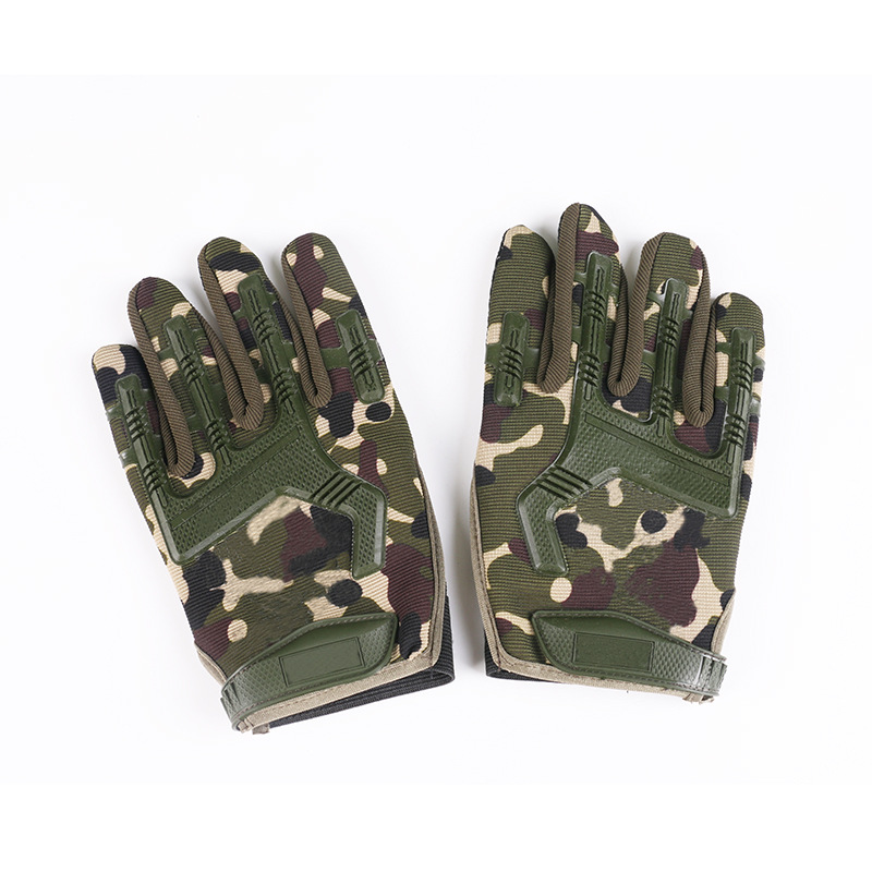 Seal Tactical Full Finger Super Technician Male Fighting Training Riding Special Forces Anti-Slip Anti-Collision Anti-Cut Breathable Gloves