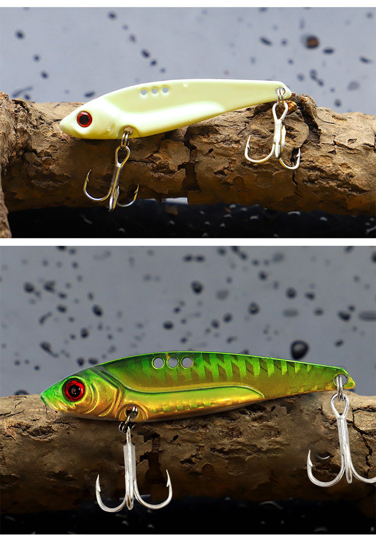 龙牙vib 7g/15g金属 路亚饵 超远投全泳层震动 路亚亮片 假饵翘嘴