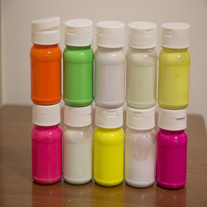 夜光漆 夜光颜料 自发光漆 长期供货10色 艺术涂料漆吸光发光星空