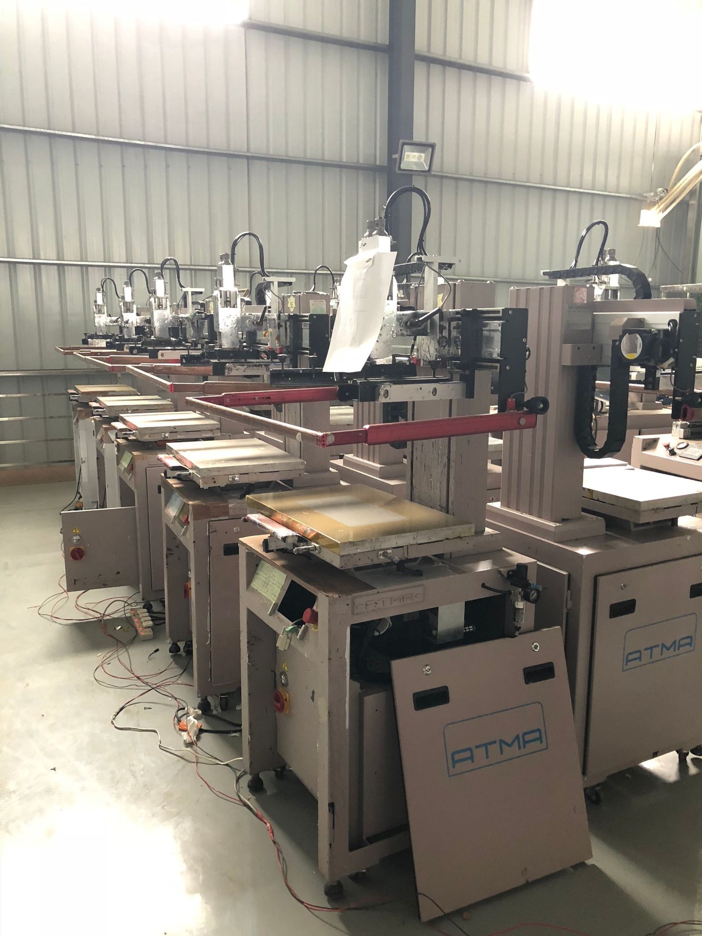 东远半自动印刷机