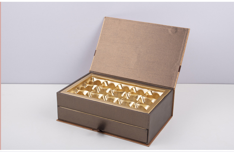 双层巧克力礼盒可定制食品盒