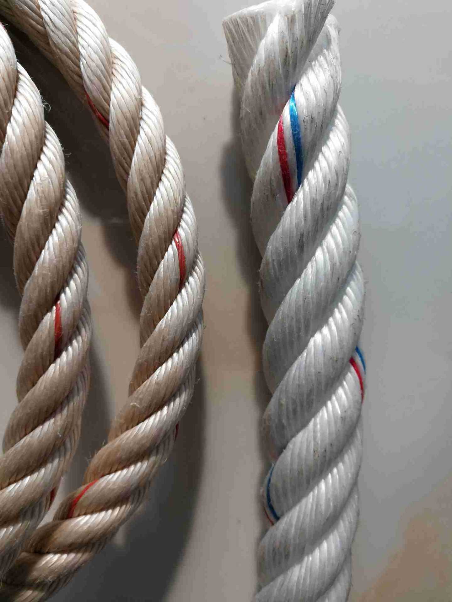 加工生产出口到缅甸,越南,东南亚的四股绳.