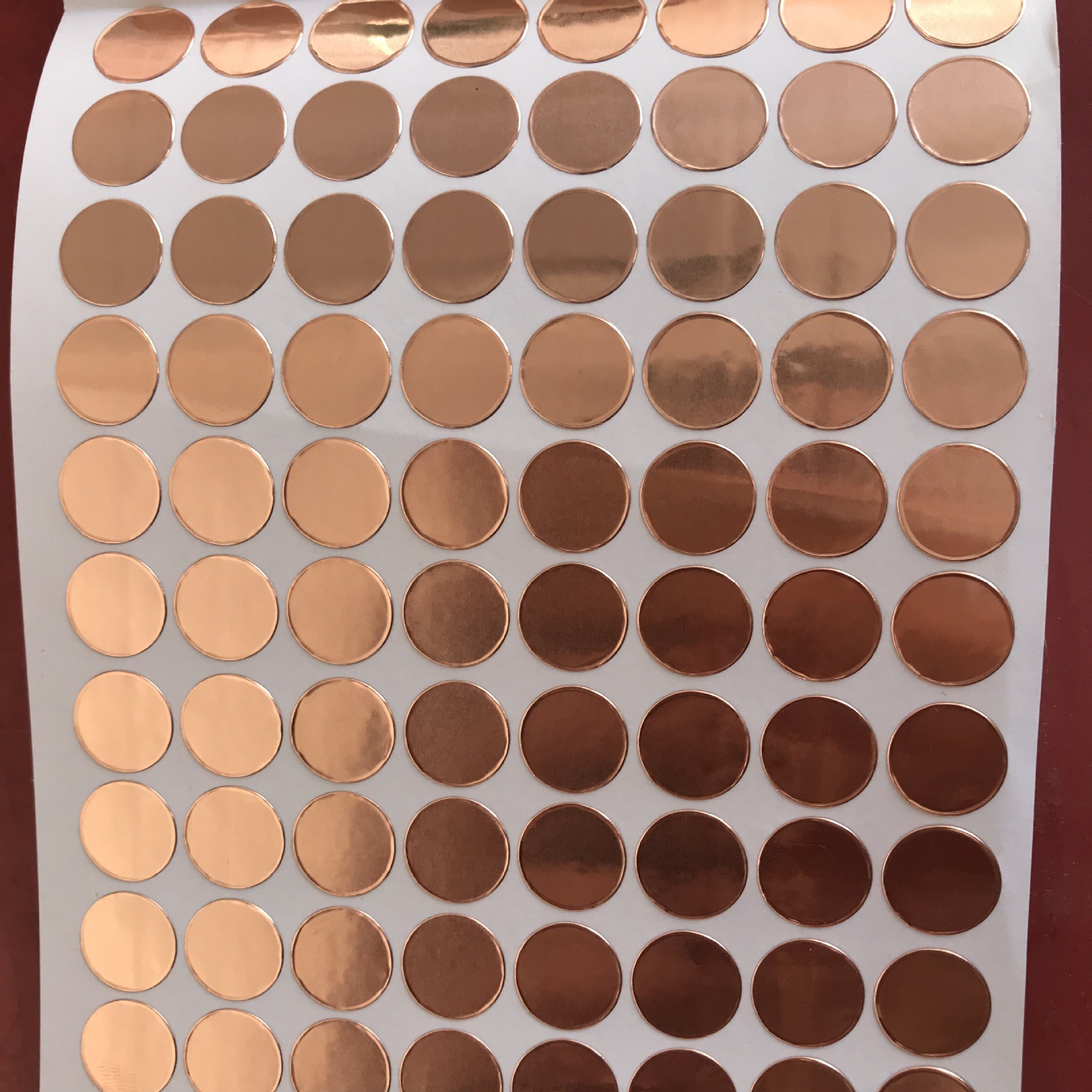 自粘导电铜箔胶带电子开关触摸铜箔垫片双导铜箔贴纸屏蔽铝箔