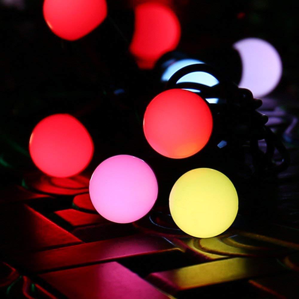 厂家直销led圆球灯串 节日装饰星星灯串 圣诞小彩灯装饰灯