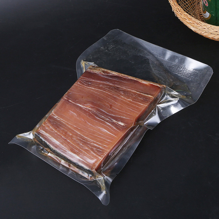 定制真空包装袋 猪肉熟食冷冻食品包装袋 三边封高温蒸煮袋真空袋
