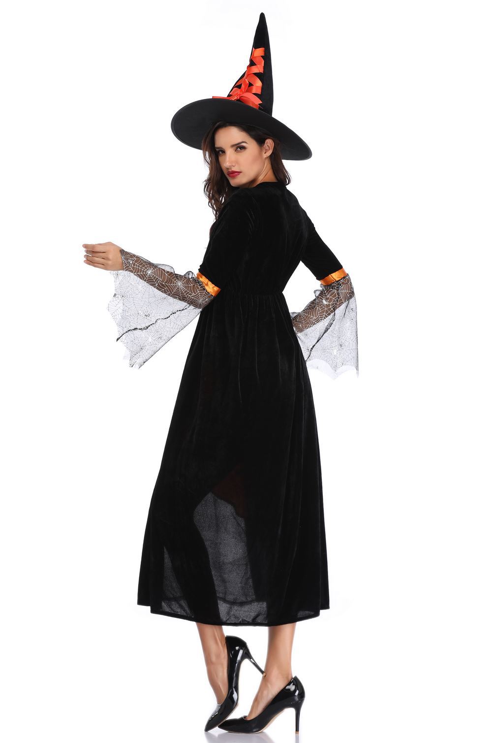 游戏制服 万圣节服装cosplay舞会派对 巫婆套装女巫制服 角色扮演