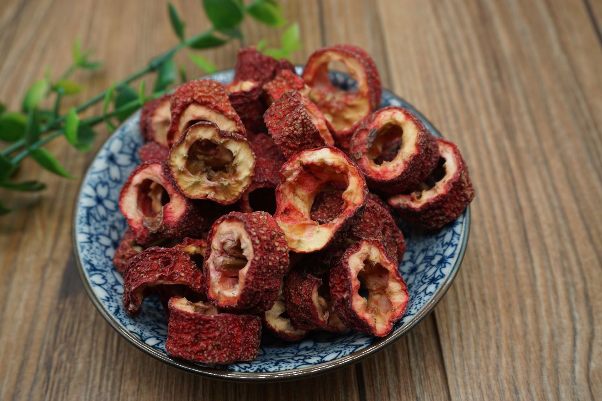 花草茶干山楂 自然晾晒 山楂干 无核山楂圈