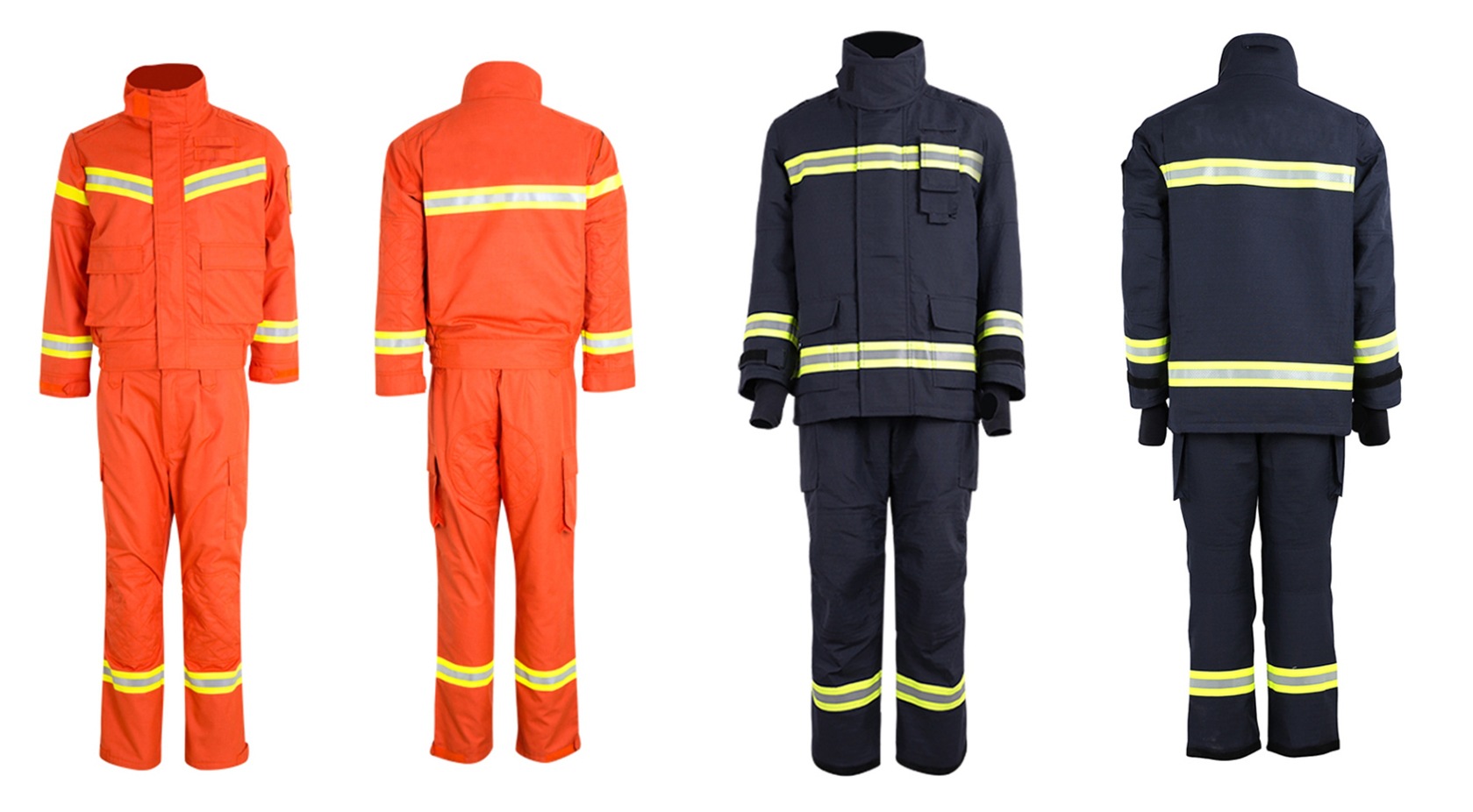 消防阻燃服装面料 200g 桔色芳纶阻燃面料