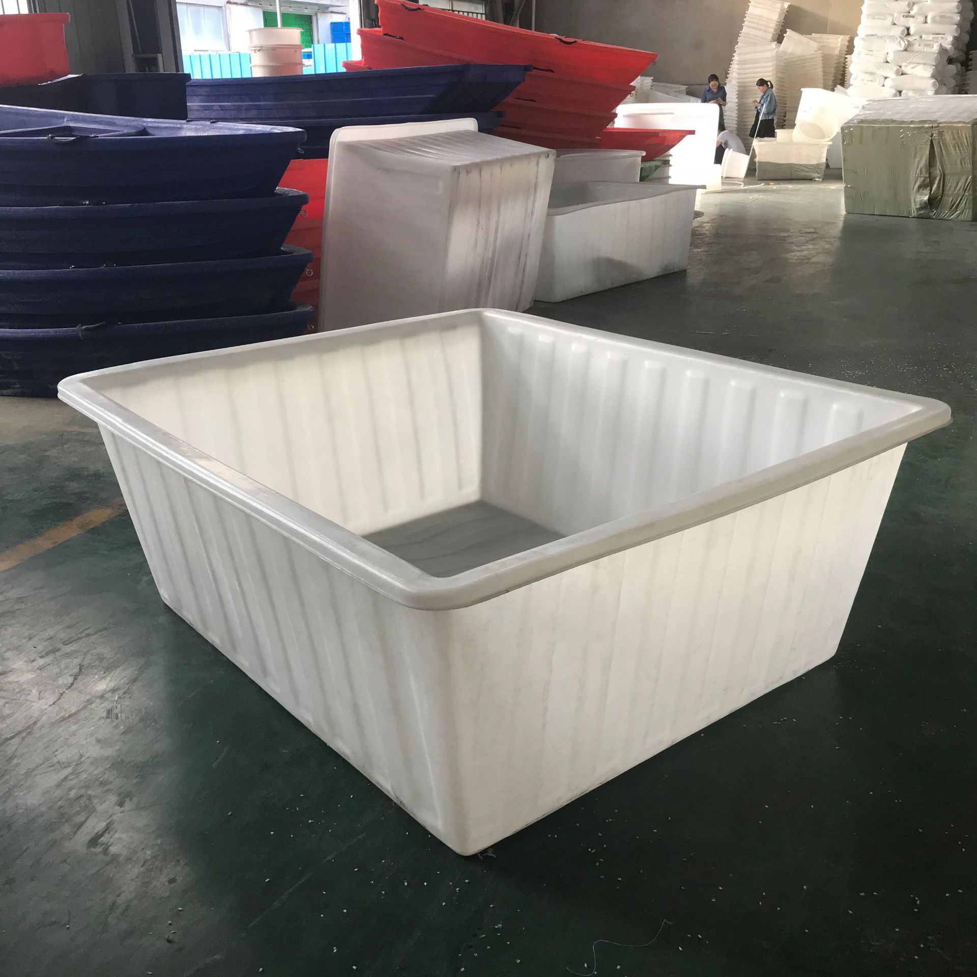 塑料水箱 方形1600l塑料桶 pe水箱方桶塑料大方盆 大型塑料水槽