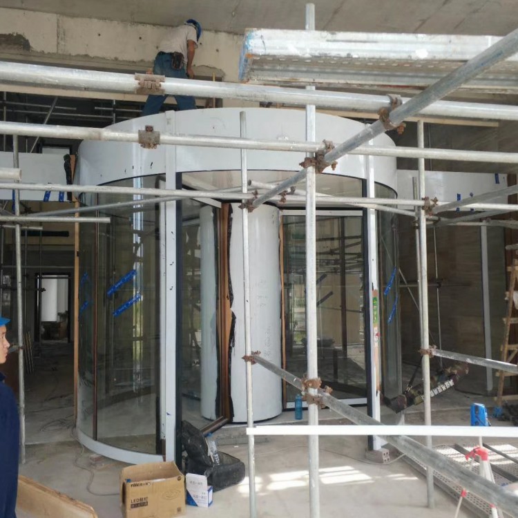 江西环柱旋转门图片 三翼环柱旋转门安装价格