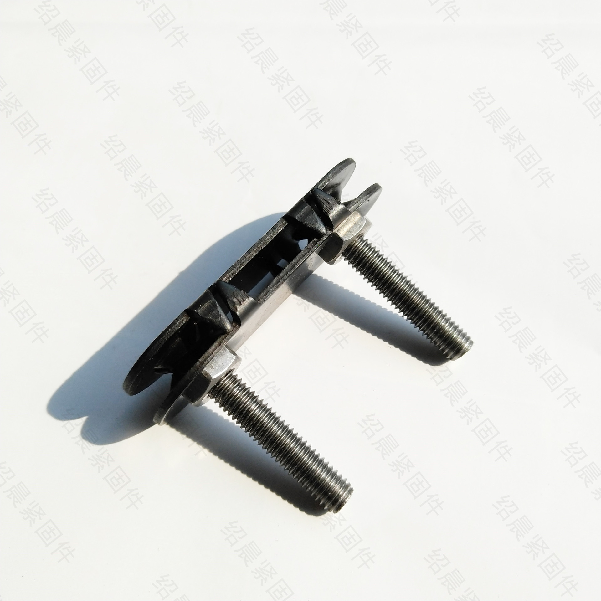 爆款皮带夹板皮带扣蟹壳螺丝输送带修补夹板夹板皮带螺丝75*30