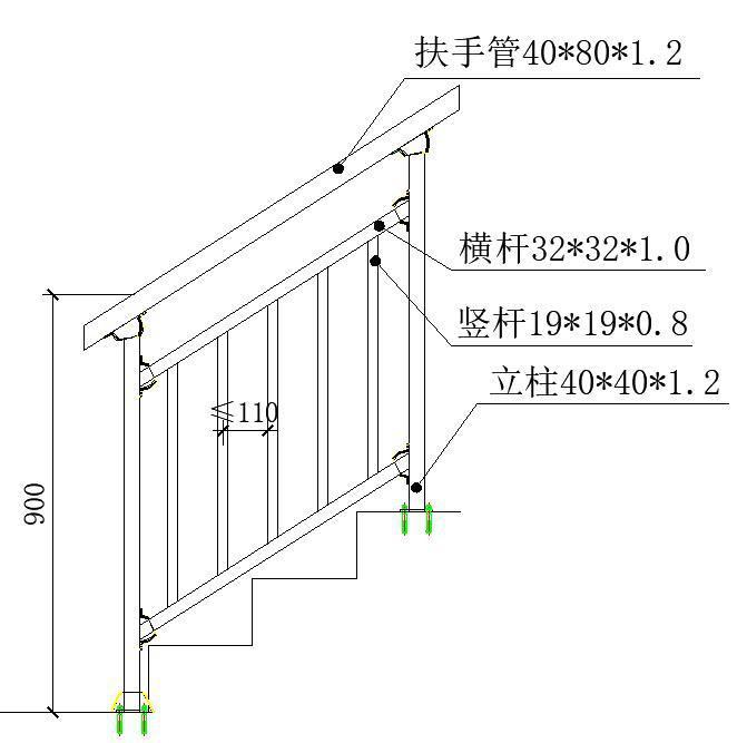 厂家批发小区阳台安全防护栏 安全锌钢防护栅栏 空调外机防护栏杆