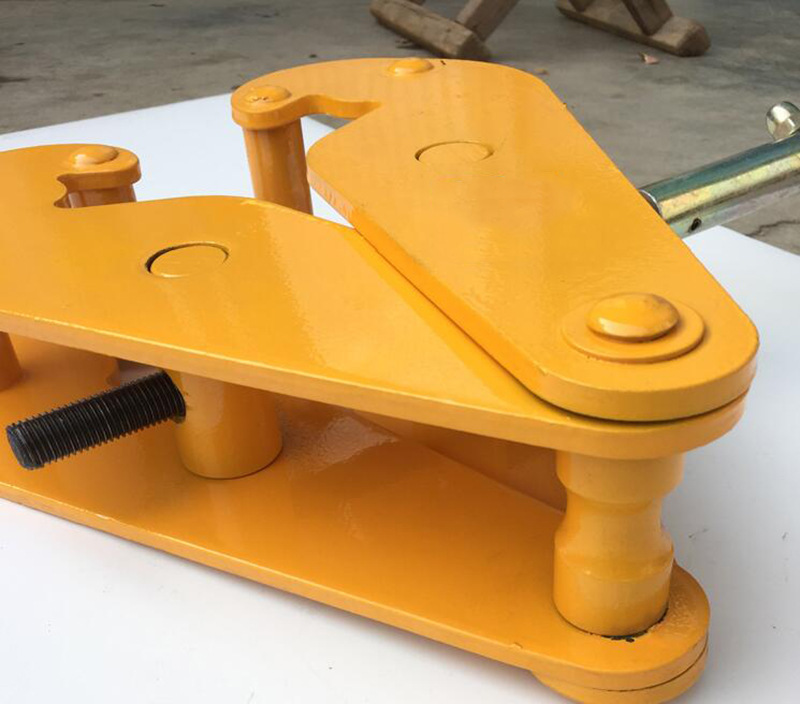 钢轨夹钳 轨道夹持器 工字钢夹钳 yc型工字钢夹钳1t2t3t5吨