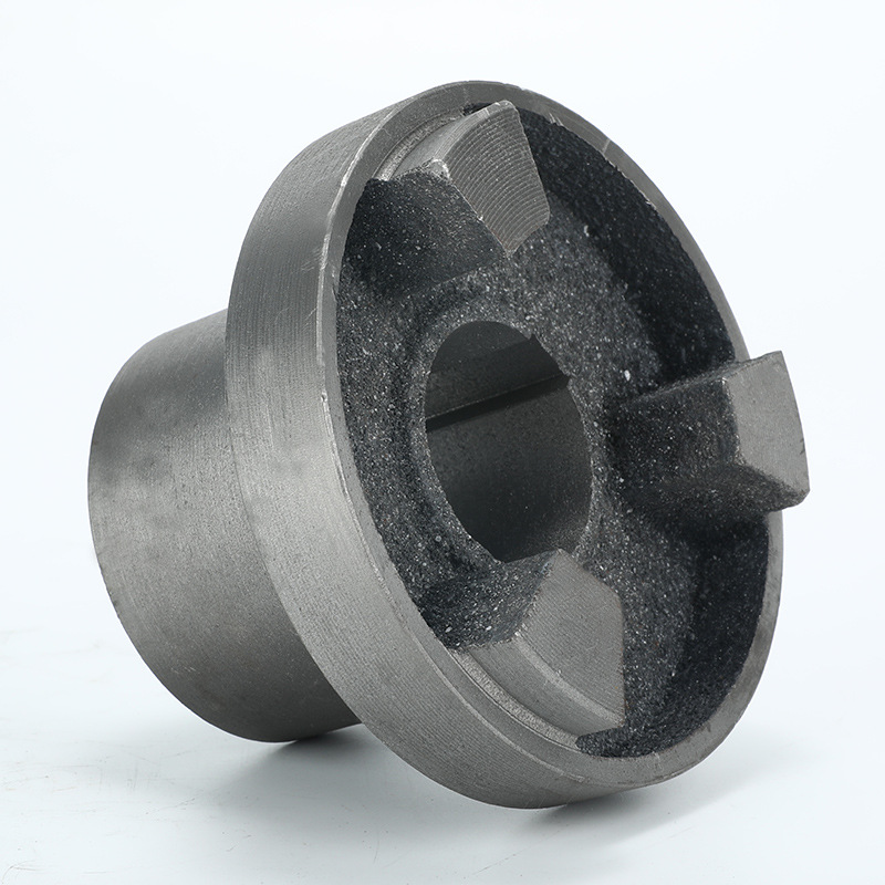 厂家直接 铸铁皮带轮 三联轴器 水泵爪型联轴器 铸铁爪式定做