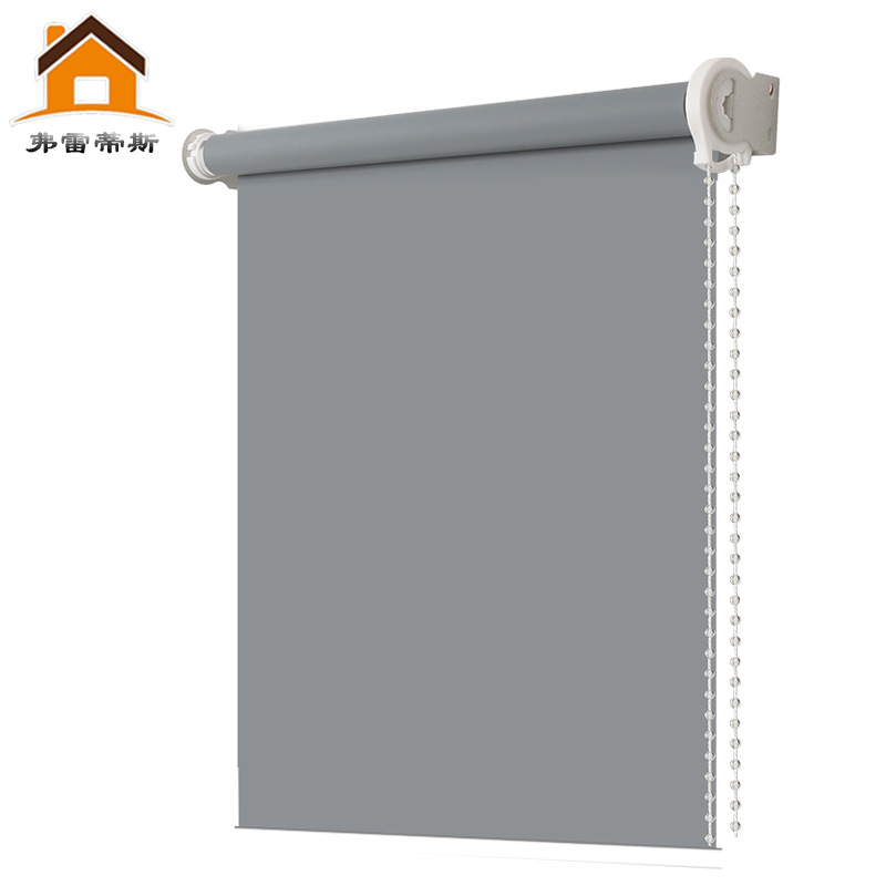 Manufacturers Can Formulate Pattern Logo Office Panel Room Engineering Finished Product Shading Sunshade Electric Hand Pull Shutter Curtain