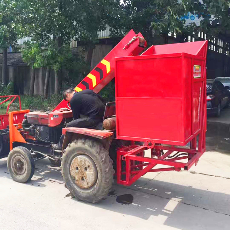 粉碎还田带扒皮2020新款背负式玉米收割机四轮车带茎穗兼收秸秆