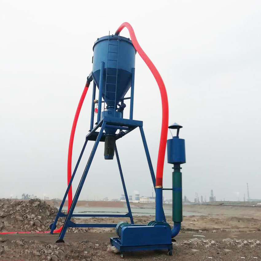 定制吸粉料装车气力吸料机加工定制粉料环保输送机气力输送机