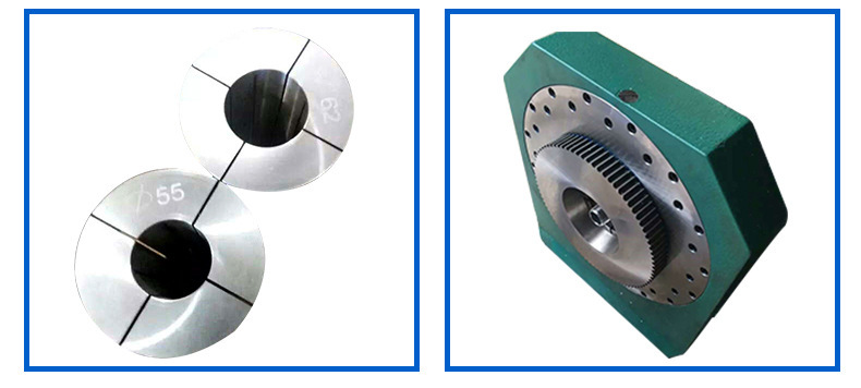 工厂大量批发br系列气压双筒夹主轴夹座 前置式气动夹头