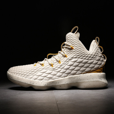 篮球鞋男鞋驭帅10夏季透气云减震防滑篮球战靴高帮运动鞋男跑步鞋