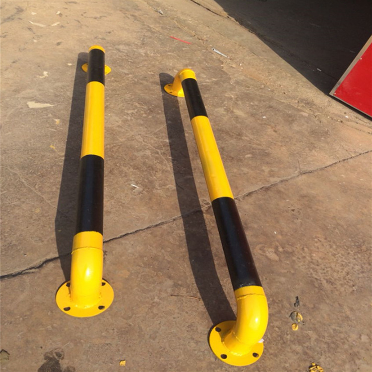 u型钢管挡车器防撞护栏桩停车桩加固护栏停车位栏杆私人车位