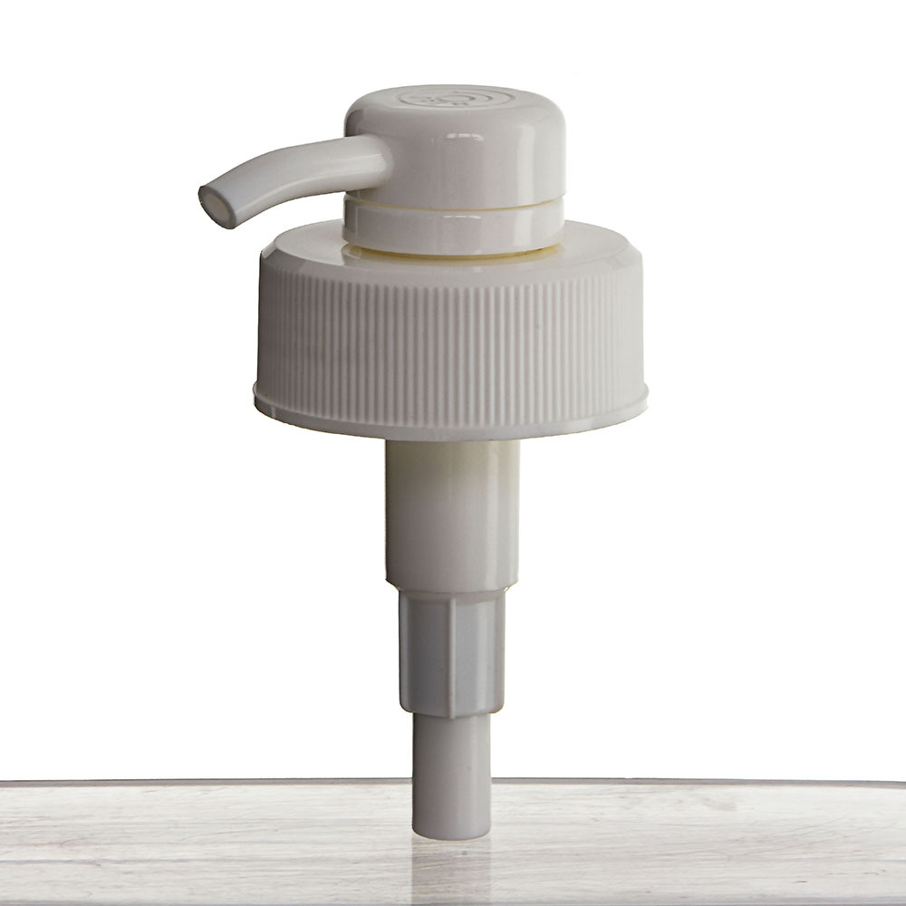 厂家定制新款塑料pp乳液泵洗手液沐浴露螺旋按压泵头现货批发