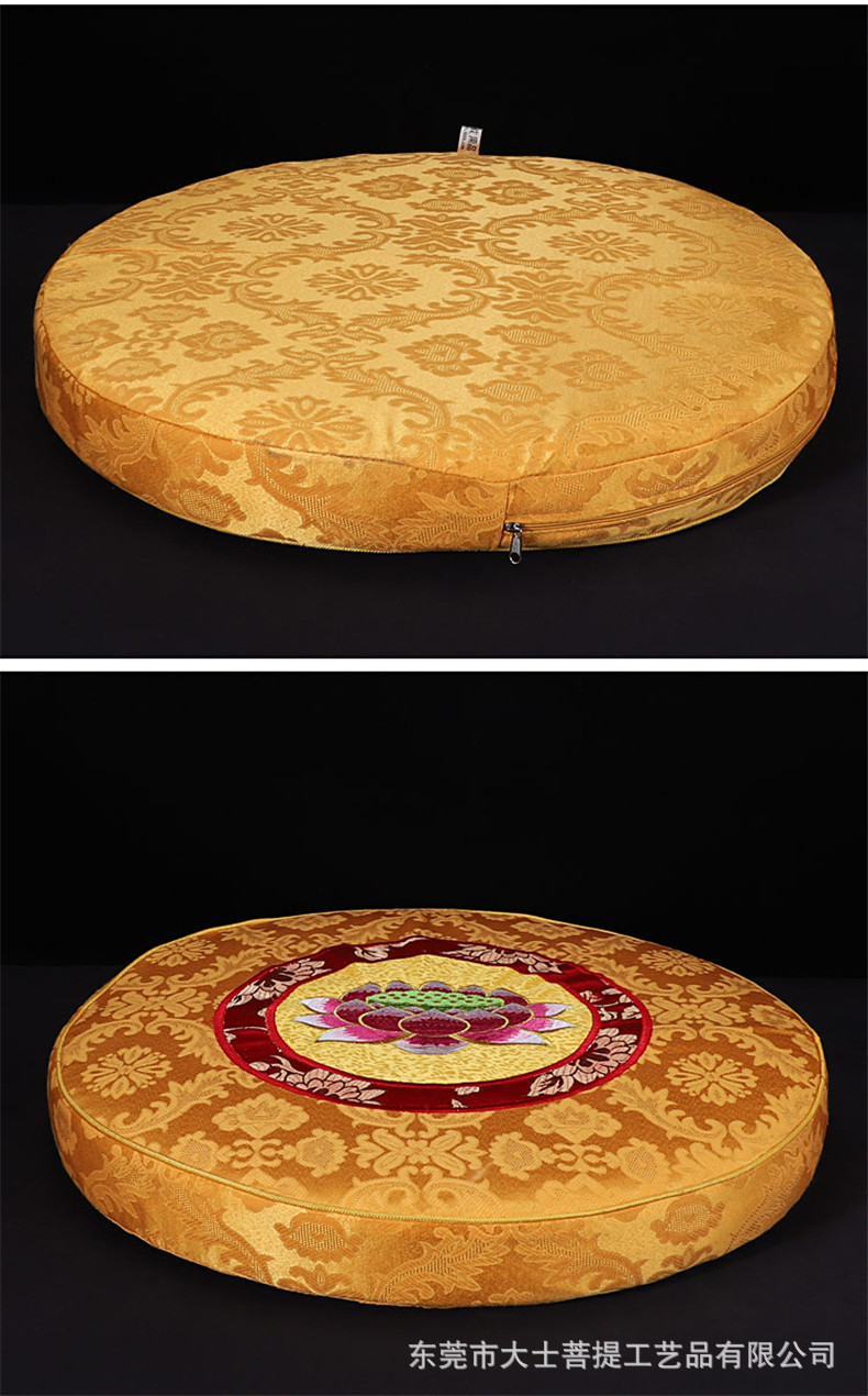 拜垫蒲团跪拜垫拜垫打坐垫禅修垫椰棕莲花拜佛垫家用拜垫禅垫