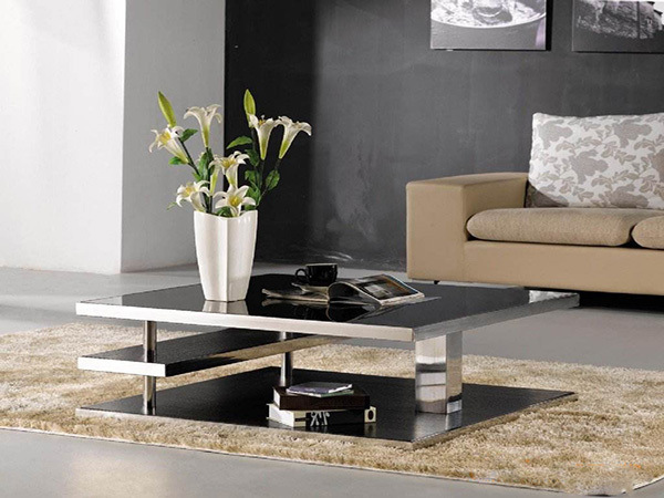 金属家具的优势?创意轻奢不锈钢茶几