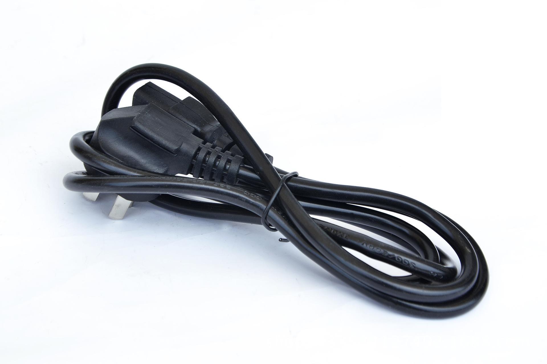 5m灰色及黑色 ac三脚电源线 1.5m国标三插电源线