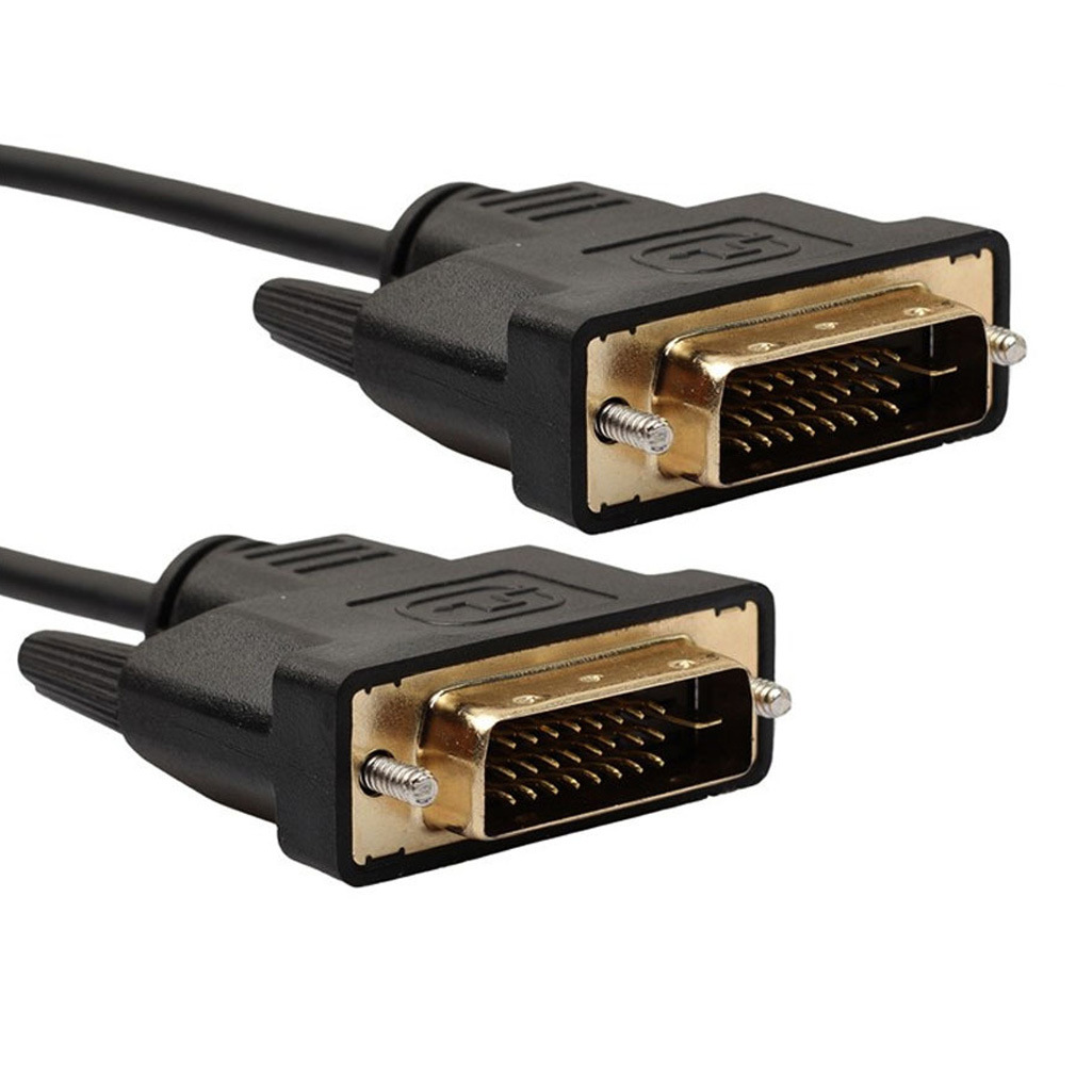 爆款dvi数据线24 1电脑显示器高清视频连接线公对公dvi线