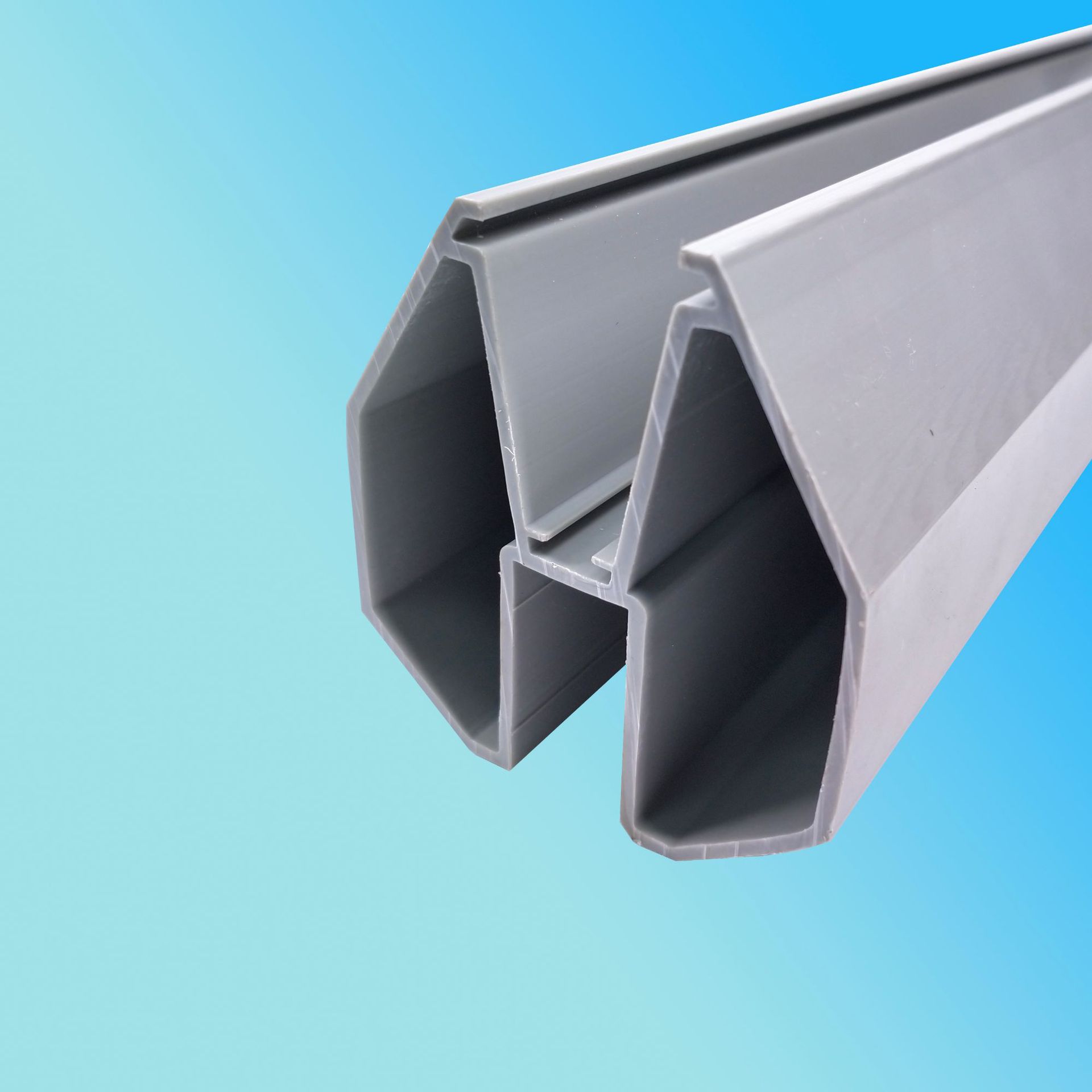 畅销 挤出pvc型材 塑料异型材 pvc挤出冷顶异型材 可来图来样定制