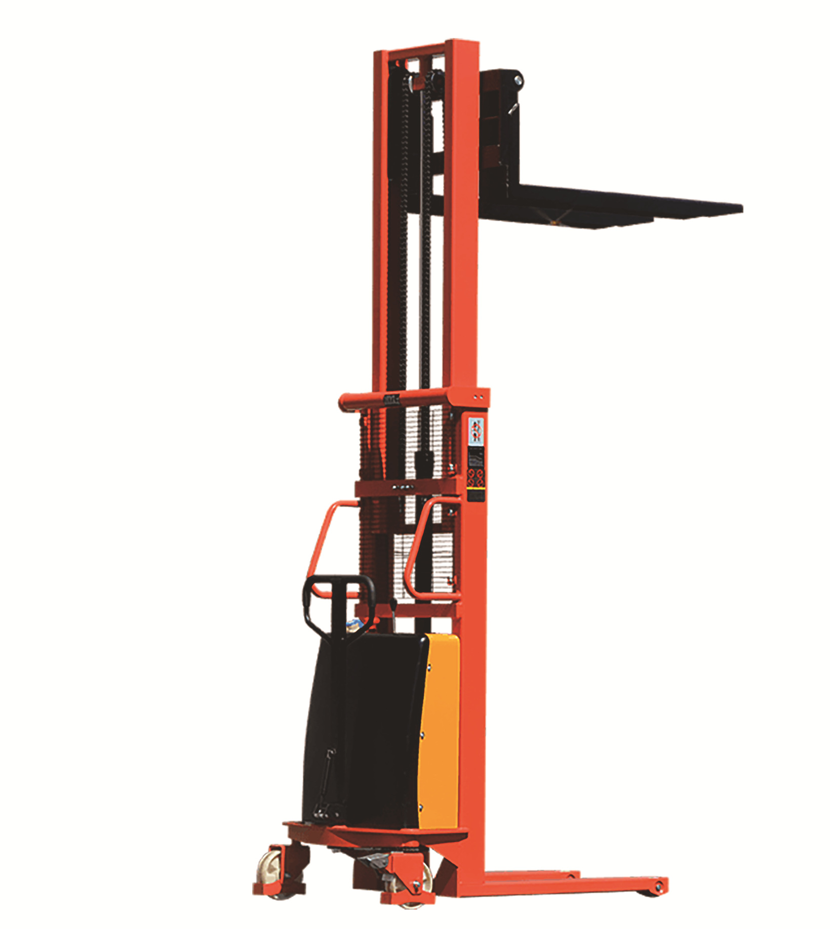 0成交0台储力半电动堆高车托盘堆垛车手推电升装卸车cdd叉车维修北京