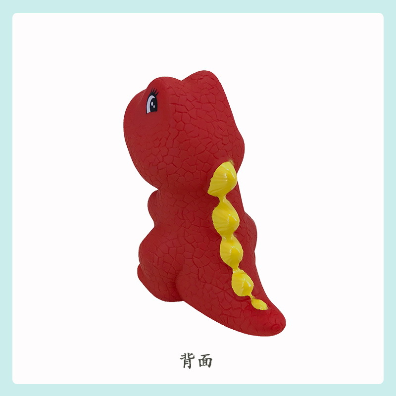 吐球恐龙弹射搪胶动物公仔儿童益智发射套装玩具活动创意摆件礼品