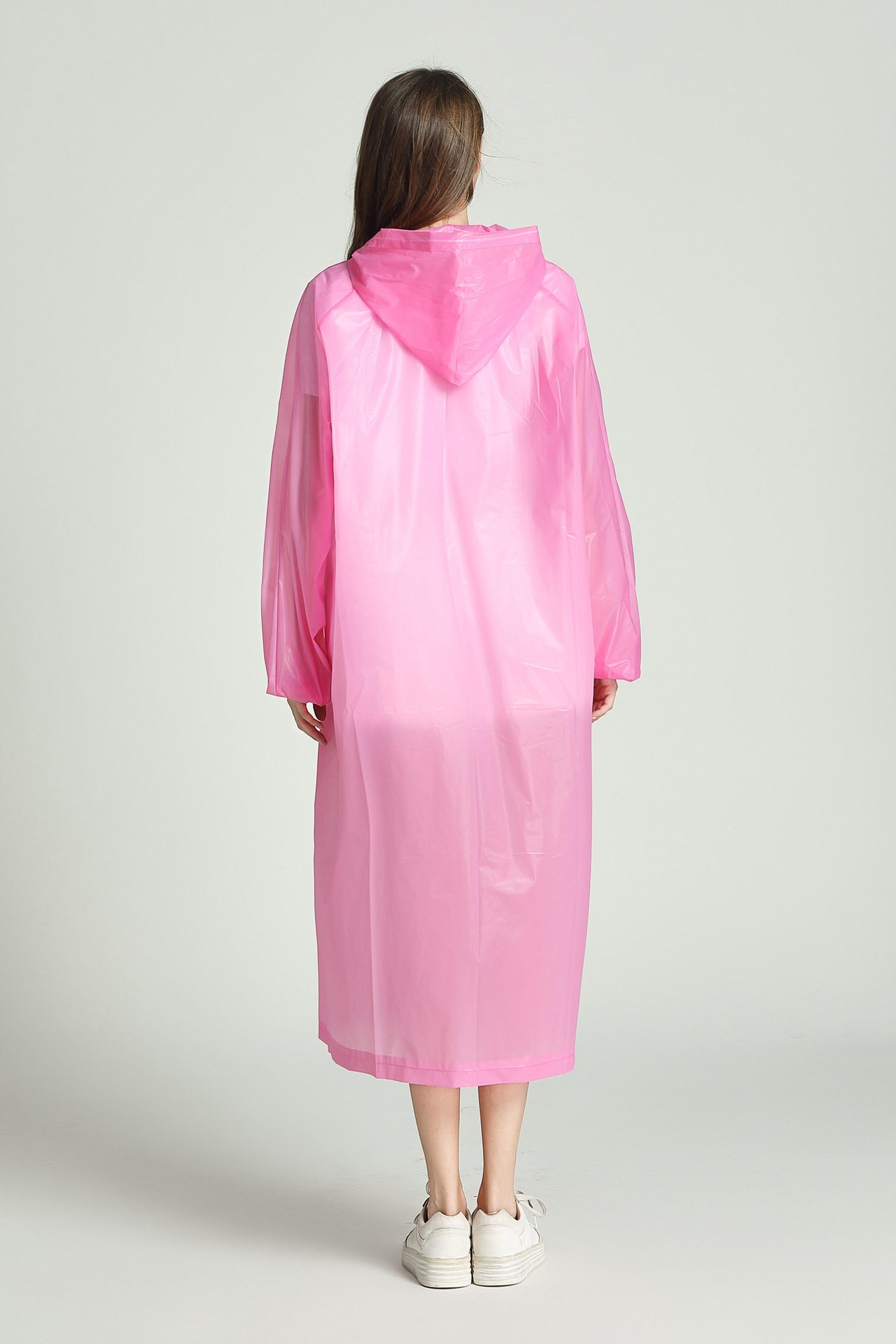 雨披peva旅游雨衣成人非一次性雨衣连体环保透明户外雨衣厂家批发