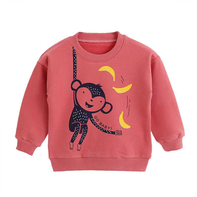 男女宝宝卫衣_厂家批发韩版儿童套头衫男女宝宝卫衣童装2019秋季新款 