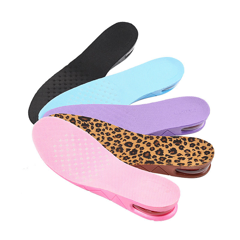 pvc单层3cm内增高鞋垫运动减震防滑隐形透气鞋垫增高垫全垫