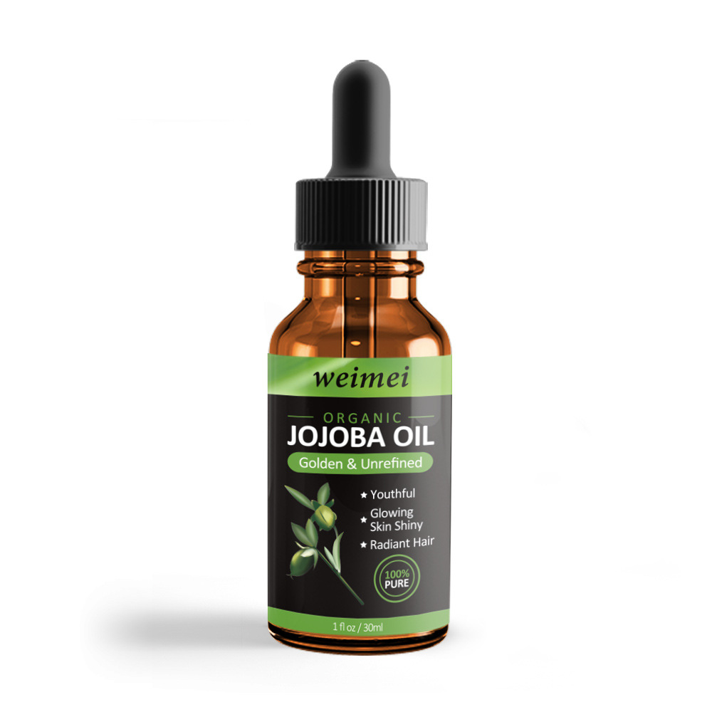 跨境30ml 霍霍巴油补水保湿身体按摩精油面部护理荷荷巴油oem加工