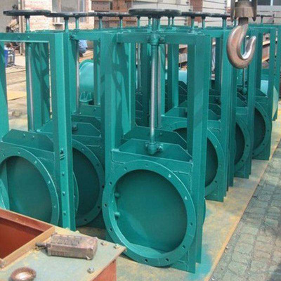 dn400dn500手动插板门 密封严 电动插板门电液推杆插板门 实体